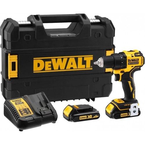 DeWALT DCD708D1T Aku kompaktní vrtačka/šroubovák 65Nm XR (18V/1x2,0Ah) kufr Tstak DeWALT DCD708D1T Aku kompaktní vrtačka/šroubovák 65Nm XR (18V/1x2,0Ah) kufr Tstak