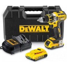 DeWALT DCD790D2 Aku Bezuhlíková vrtačka 13mm, XR Li-ion (2x2,0Ah/18V) kufr Tstak