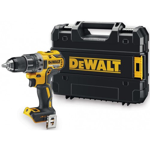 DeWALT DCD791NT Aku bezuhlíková vrtačka (18V/70Nm/bez aku) Tstak