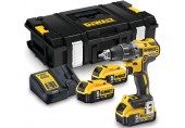 DeWALT DCD791P3K Aku bezuhlíková vrtačka XR (70Nm/18V/3x5,0Ah) kufr Tstak