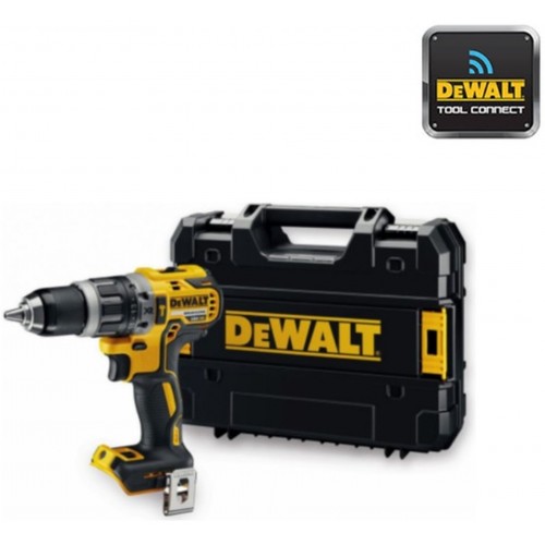 DeWALT DCD797NT Aku Tool Connect příklepová vrtačka XR (70Nm/18V/bez aku) kufr Tstak