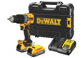 DeWALT DCD805E2T Aku příklepová vrtačka XR (90Nm/18V/2x1,7Ah PowerStack) kufr Tstak