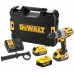 DeWALT DCD996P3 Aku bezuhlíková vŕtačka s příklepem XR (95Nm/18V/3x5,0Ah) kufr Tstak