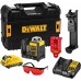 DeWALT DCE0811D1R Křížový laser 2x360° červený, XR (10,8V/1x2,0 Ah) kufr Tstak