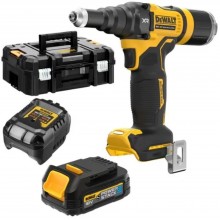 DeWALT DCF403E1GT Aku nýtovací pistole (18V/1x1,7Ah) Tstak