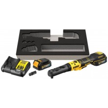 DeWALT DCF510E2G Aku ráčna 3/8 a 1/2 (18V/2x1,7Ah PowerStack)