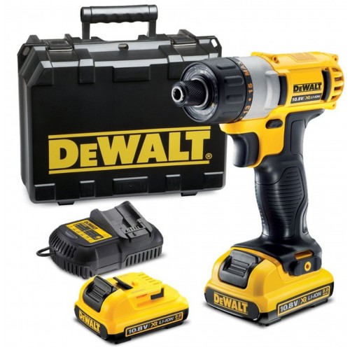 DeWALT Aku Šroubovák 10,8 V XR Li-Ion 2x 2,0 Ah DCF610D2