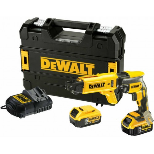 DeWALT DCF620M2K Aku šroubovák na sádrokarton (18V/2x4,0Ah)+ zásobník na vruty, kufr Tstak