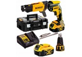 DeWALT DCF620P2K Aku šroubovák na sádrokarton (2x5,0Ah/18V) +DCF6202 zásobník na vruty