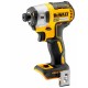 DeWALT DCF887N Aku bezuhlíkový rázový utahovák 1/4" (205Nm/18V/bez aku a nabíječky)