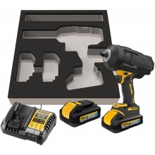 DeWALT DCF961H2G Aku rázový utahovák s velkým momentem 1/2" (18V/2x5,0Ah PowerStack) Pur