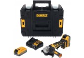 DeWALT DCG404S2T Aku úhlová bruska (125mm/18V/2x3,5Ah)