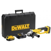 DeWALT DCG412M2 Aku úhlová bruska 125 mm XR 18 V Li-Ion (2x 4,0 Ah) kufr