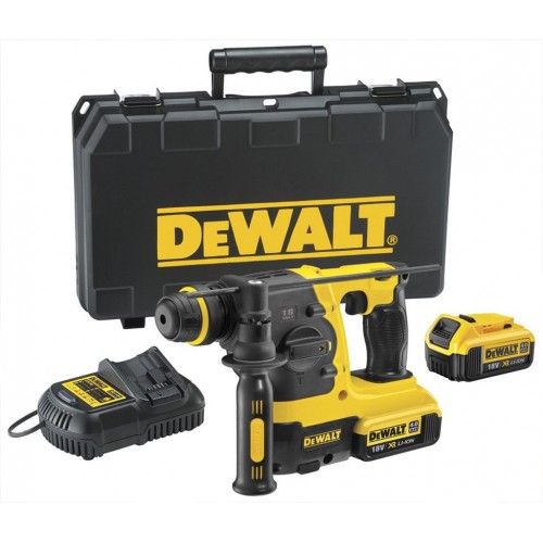 DeWALT DCH254M2 Aku kombinované kladivo SDS-Plus (2,1J/18V/2x4,0Ah) kufr