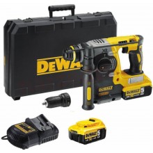 DeWALT DCH274P2 Aku kombinované kladivo SDS-plus + sklíčidlo (2,1J/18V/2x5,0Ah) kufr