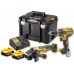 DeWALT DCK2080P2T kombo sada DCD796 + DCG405 + 2x 5ah + DCB115 + TSTAK