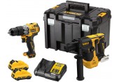 DeWALT DCK2102L2T Kombinovaná sada (DCH072+DCD706 +DCB124+DCB115)Tstak