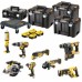 DeWALT DCK853P4T Aku kombo sada(DCH273+DCD996+DCG405+DCF887+DCS570+DCS367+DCS355+DCL050+4x5,0Ah)Tstak