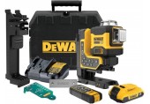 DeWALT DCLE34035D1 Aku multi laser 3x360° zelený s dalkovým ovládáním (18V/2,0Ah) T-stak