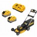 DeWALT DCMWP134W2 Sekačka na trávu bez pojezdu 53 cm (18V/2x8,0Ah)