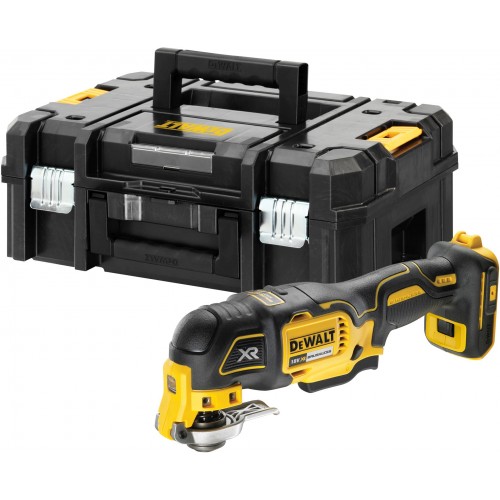 DeWALT DCS356NT Aku oscilační multibruska XR 18V bez aku, kufr DeWALT DCS356NT Aku oscilační multibruska XR 18V bez aku, kufr