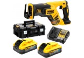 DeWALT DCS367H2T Aku mečová pila (18V/2x5,0Ah PowerStack) kufr Tstak