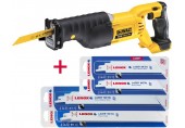 DeWALT DCS380NX Mečová pila + 120 pilových plátků LENOX