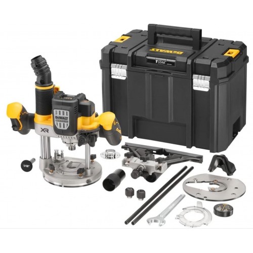 DeWALT DCW620NT Aku horní frézka (12mm/18V/bez aku) Tstak