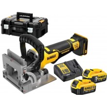 DeWALT DCW682P2 Aku lamelovací frézka XR 18 V, (2 x 5,0 Ah), kufr Tstak