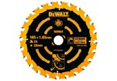 DeWALT DT10624 Pilový kotouč Extreme 165 x 20 mm, 24 zubů, ATB 18°