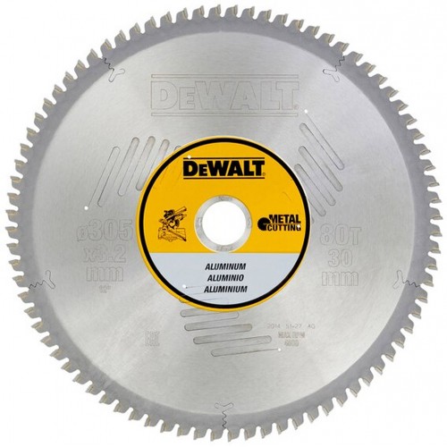 DeWALT DT1916 Pilový kotouč na kov 305 x 30 mm, 80 zubů, TCG -5°