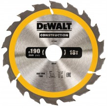 DeWALT DT1943 Pilový kotouč 190 x 30 mm, 18 zubů, ATB 20°