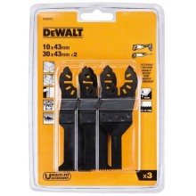 DeWALT DT20713 Sada listů pro řezání dřeva, dřeva s hřebíky a sádrokartonu a PVC, 3 ks