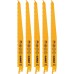 DeWALT DT2349 Pilový list 228 mm na dřevo a plast 5 ks