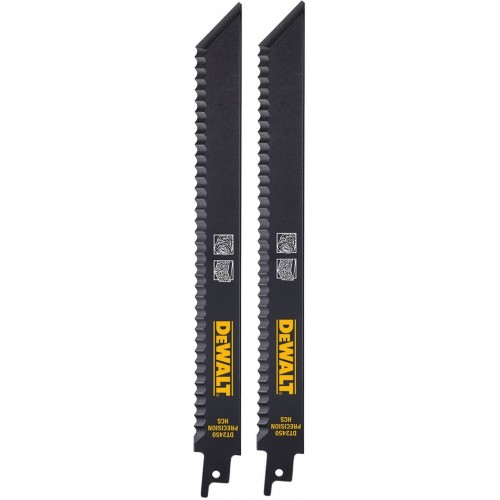 DeWALT DT2450 Pilový list 225 mm na izolaci, karton, gumu 2 ks