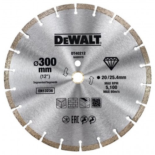DeWALT DT40212 Diamantový kotouč Professional 300 x 25,4 mm