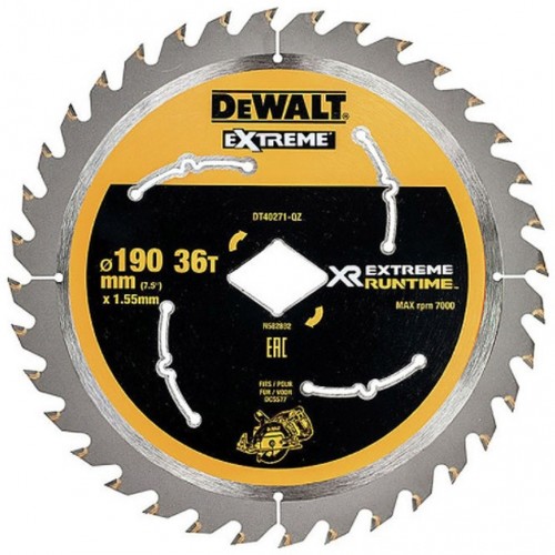 DeWALT DT40271 Pilový kotouč 190 mm, 36 zubů