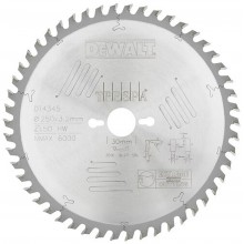 DeWALT DT4345 Pilový kotouč Extreme 250 x 30 mm, 50 zubů, HZ 10°