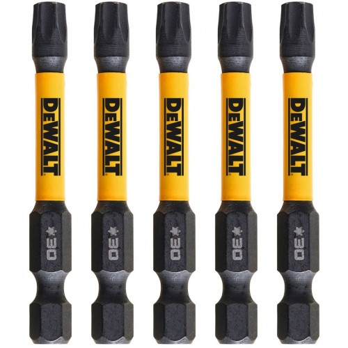 DeWALT DT7398T Sada bitů T30 x 57 mm - 5 ks DeWALT DT7398T Sada bitů T30 x 57 mm - 5 ks