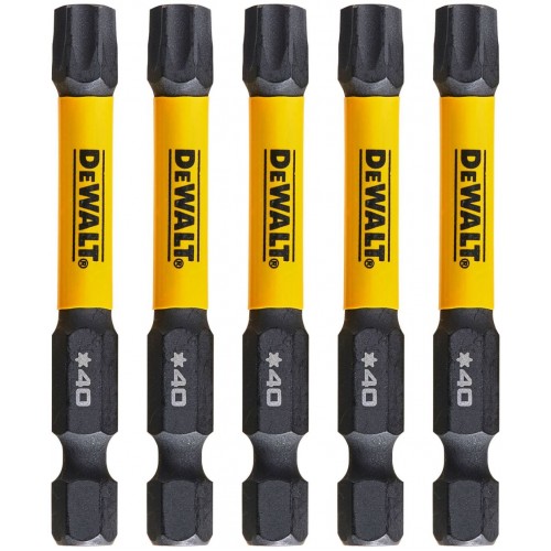 DeWALT DT7399T Sada bitů T40 57 mm - 5 ks DeWALT DT7399T Sada bitů T40 57 mm - 5 ks