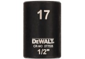 DeWALT DT7535 Nástrčná hlavice EXTREME IMPACT 1/2“ krátká, 17 mm