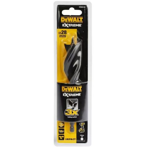 DeWALT DT90244 EXTREME Třibřitý vrták do dřeva 28 x 152 mm DeWALT DT90244 EXTREME Třibřitý vrták do dřeva 28 x 152 mm