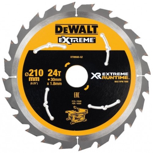 DeWALT DT99565 Pilový kotouč 210x30mm, 24 zubů, FZ 20 °