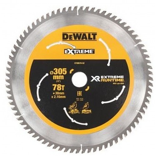 DeWALT DT99576 Pilový kotouč 305 x 30 mm, 78 zubů FZ 7 °