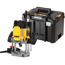DeWALT DWE627KT Horní frézka (80mm/2300W) kleština 12 mm, kufr Tstak + externí spínač