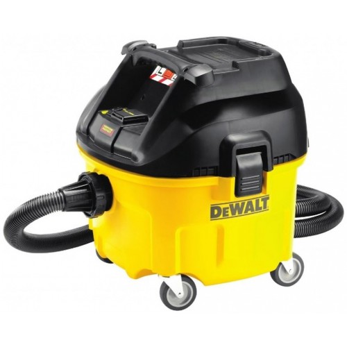 DeWALT Průmyslový vysavač na suché a mokré vysávání 30L 1400W DWV900L