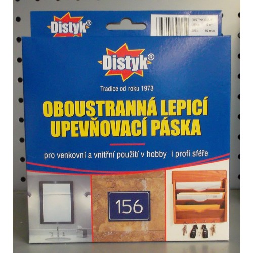 DISTYK oboustranná lepící páska 15 x 1 x 5 m