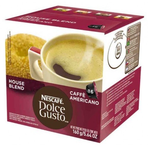 Kapsle Nescafé AMERICANO 16 ks k Dolce Gusto