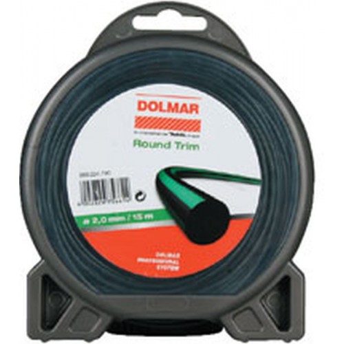 DOLMAR 369224790 Struna round trim kulatá 2,0 mm/15 m