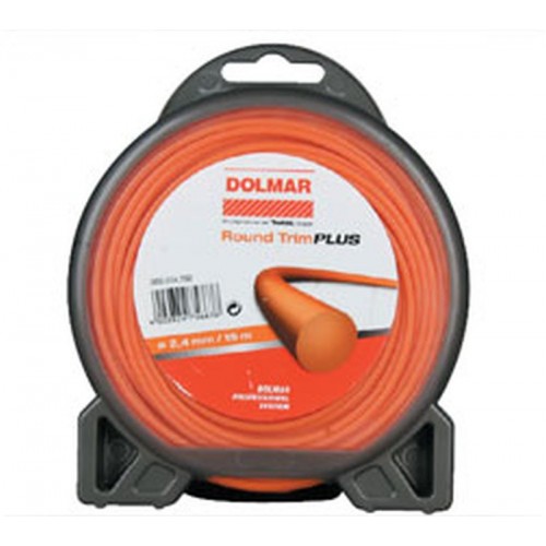DOLMAR struna round trim Plus kulatá 2,4mm/15m 369224792